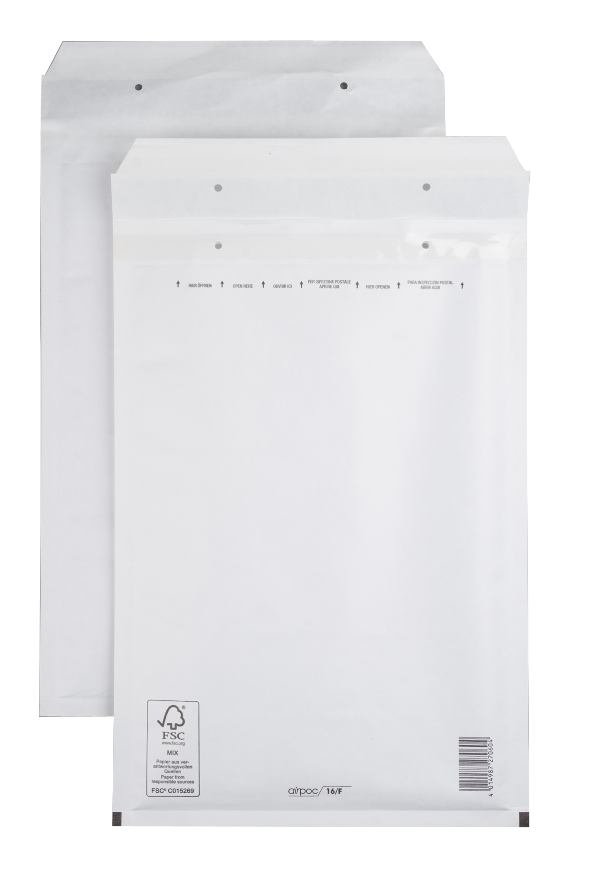 Bubbelpåse nr16 220x340 10/fp