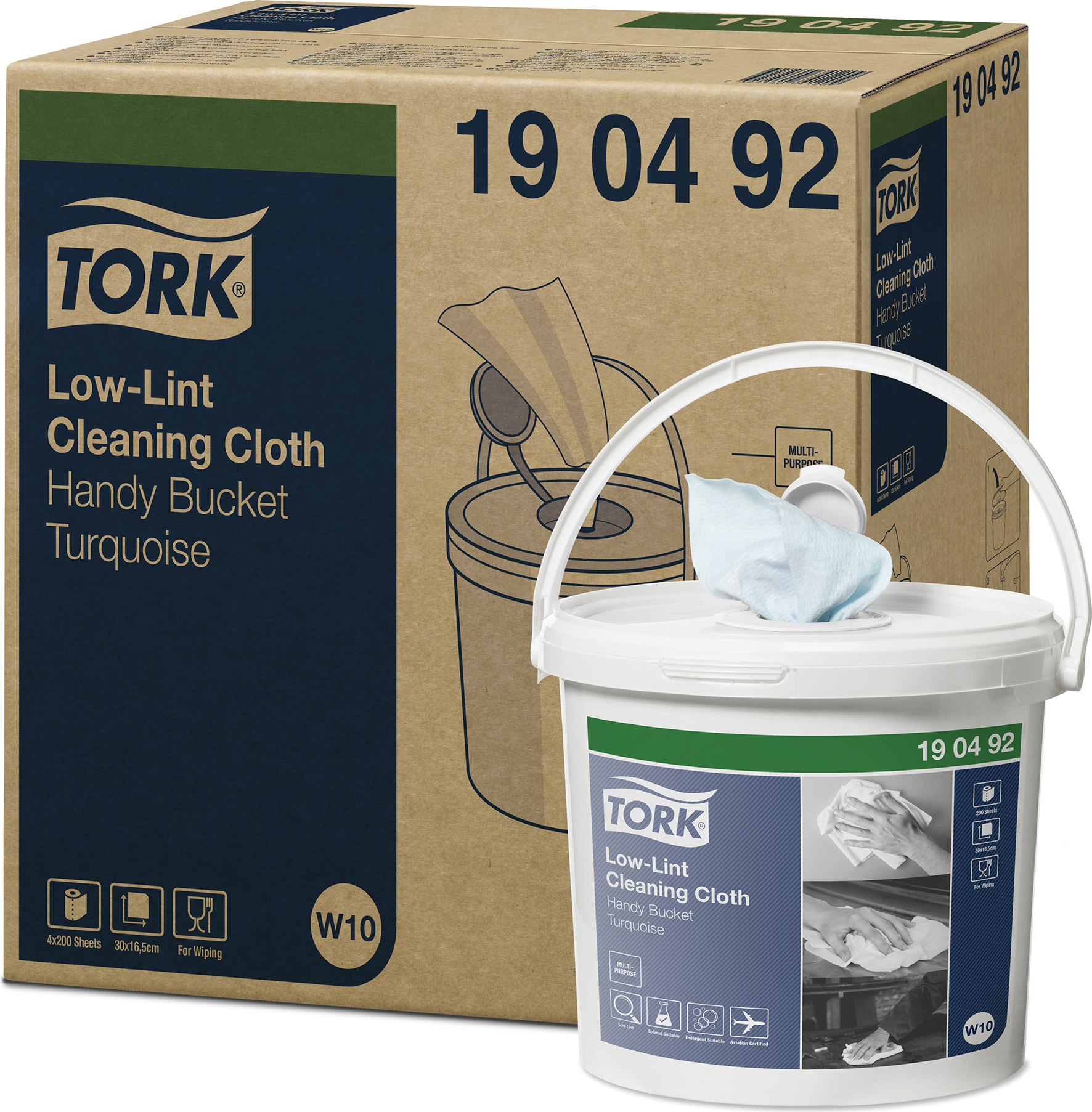 Hink W10 till Rengöringsduk Precision Tork