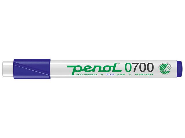 Märkpenna PENOL 0-700 perm 1,5mm blå