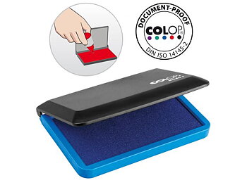 Stämpeldyna COLOP 90x50mm blå