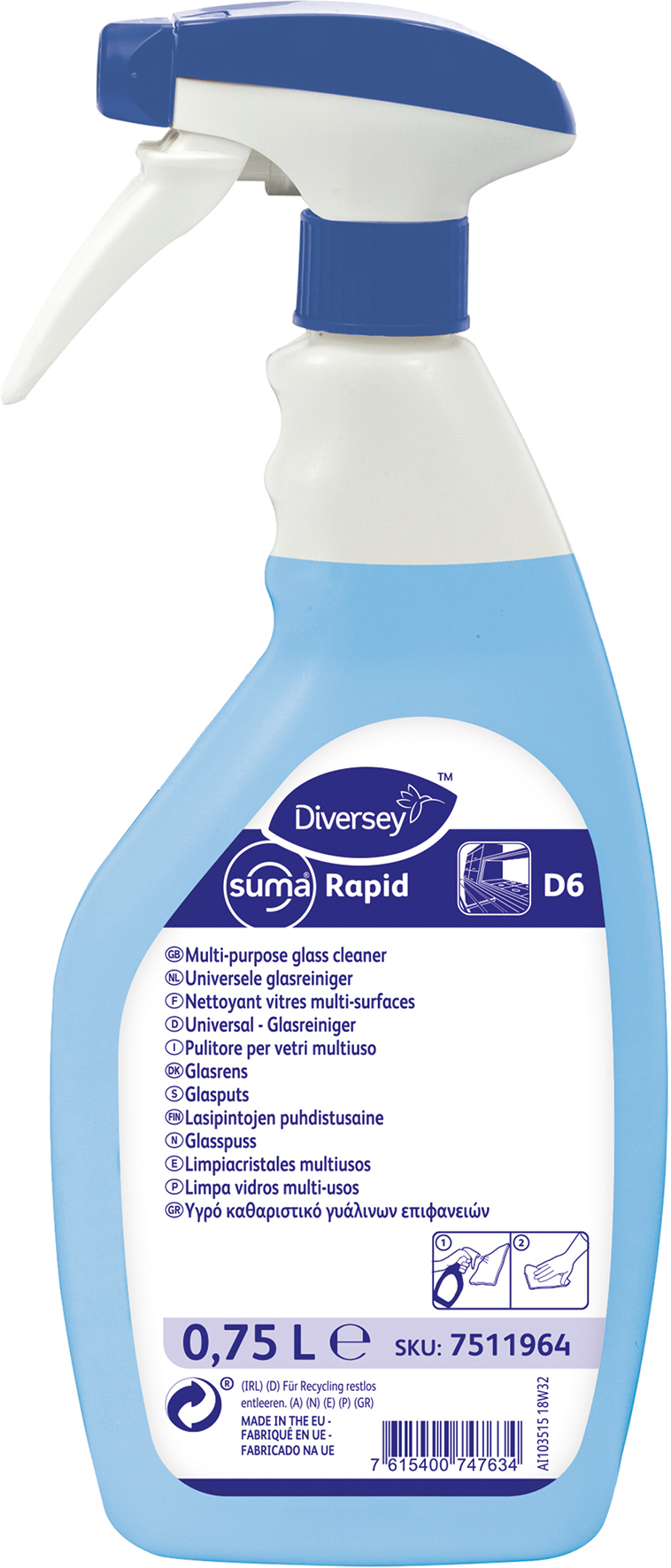 Glasputs Suma Rapid 0.75L