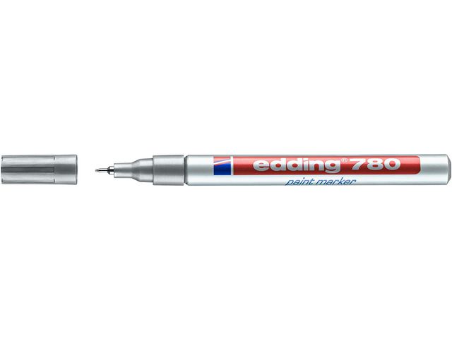 Märkpenna EDDING 780 silver