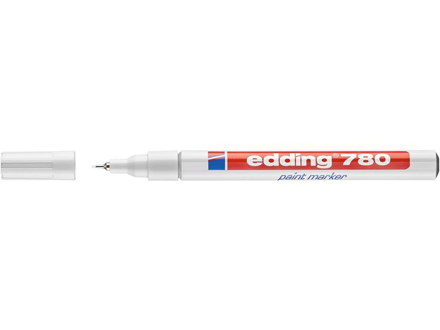 Märkpenna EDDING 780 vit