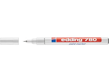Märkpenna EDDING 780 vit