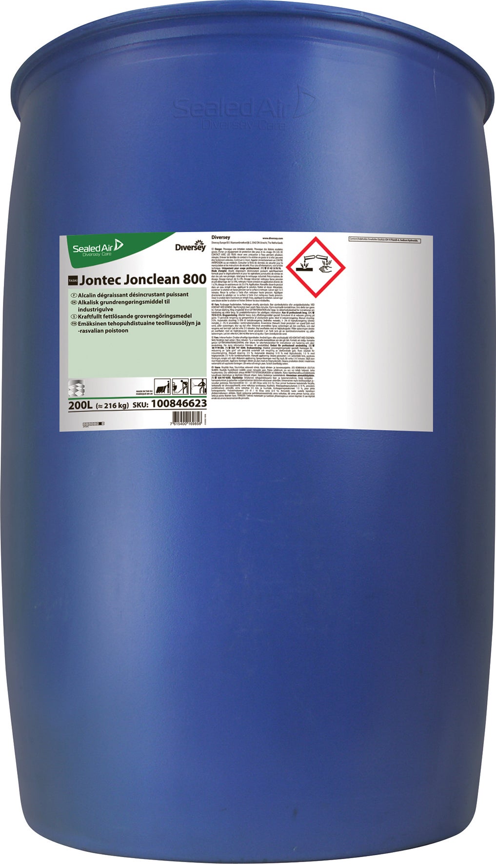 Allrengörings- och golvrengöringsmedel Jontec Jonclean 800 200 liter