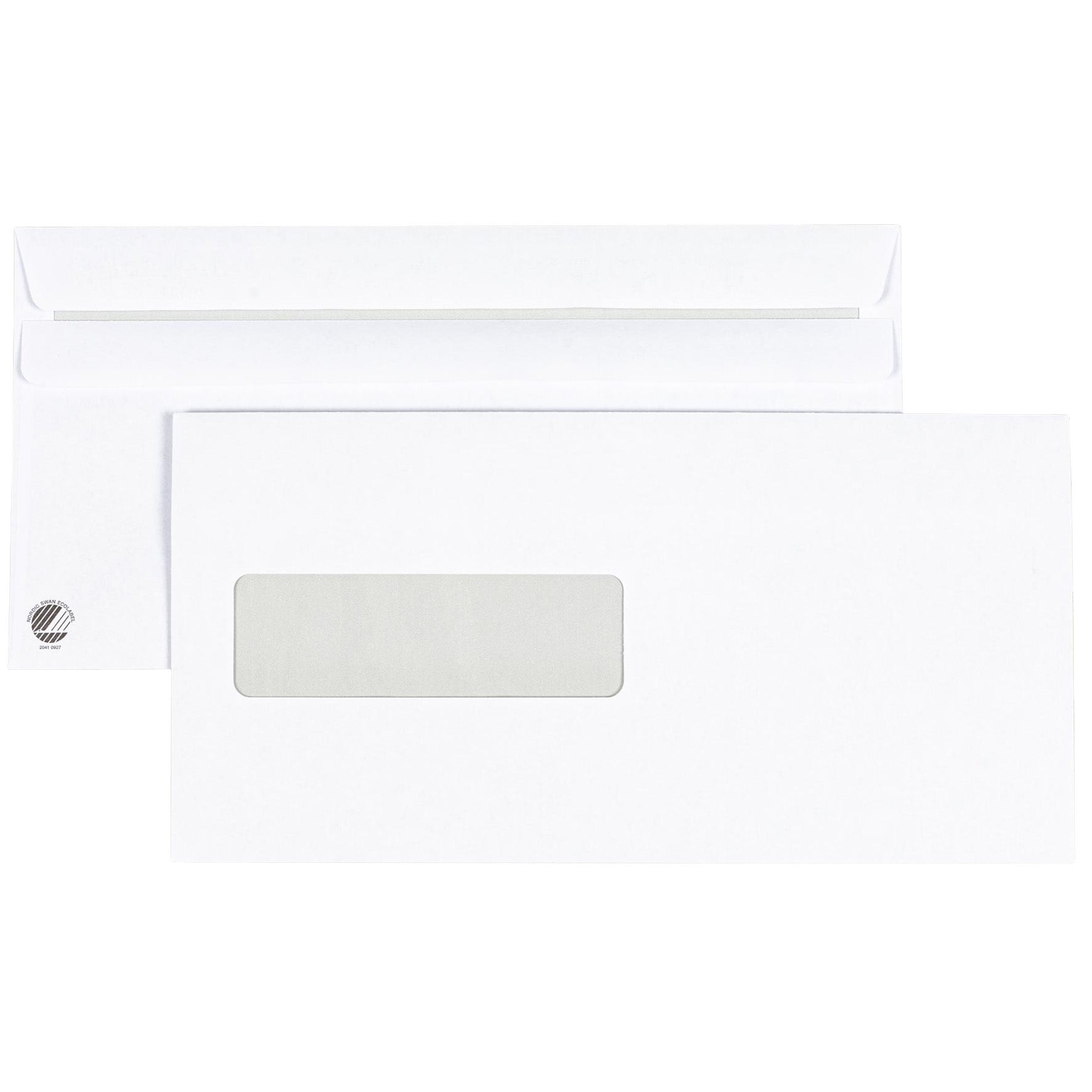 Kuvert E65 V2 vita sh 500 st/krt
