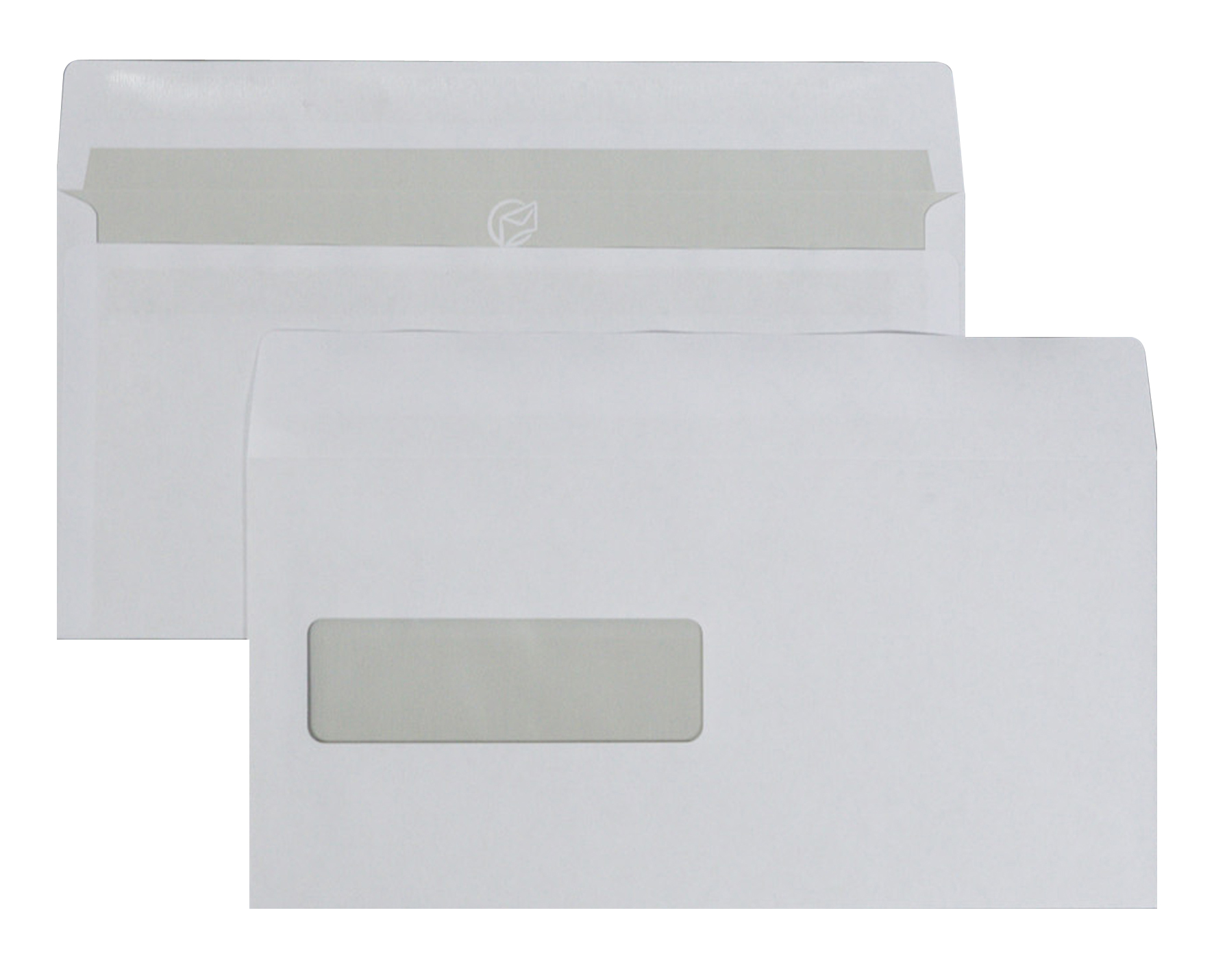 Kuvert E65 V2 vita sh 500 st/krt