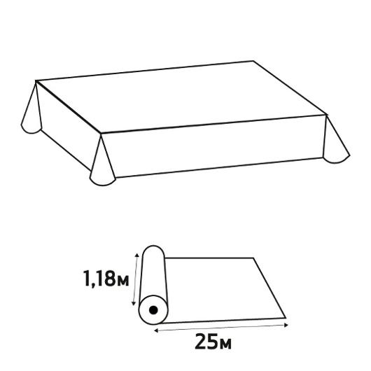 Duk PRONAPPE damast 1,18x25m kiwi