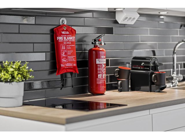 Brandsläckare NEXA 2kg pulver 13A röd