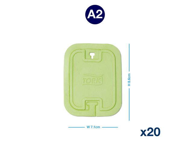 Doftplatta Tork Airfreshener Citron A2 20-pack