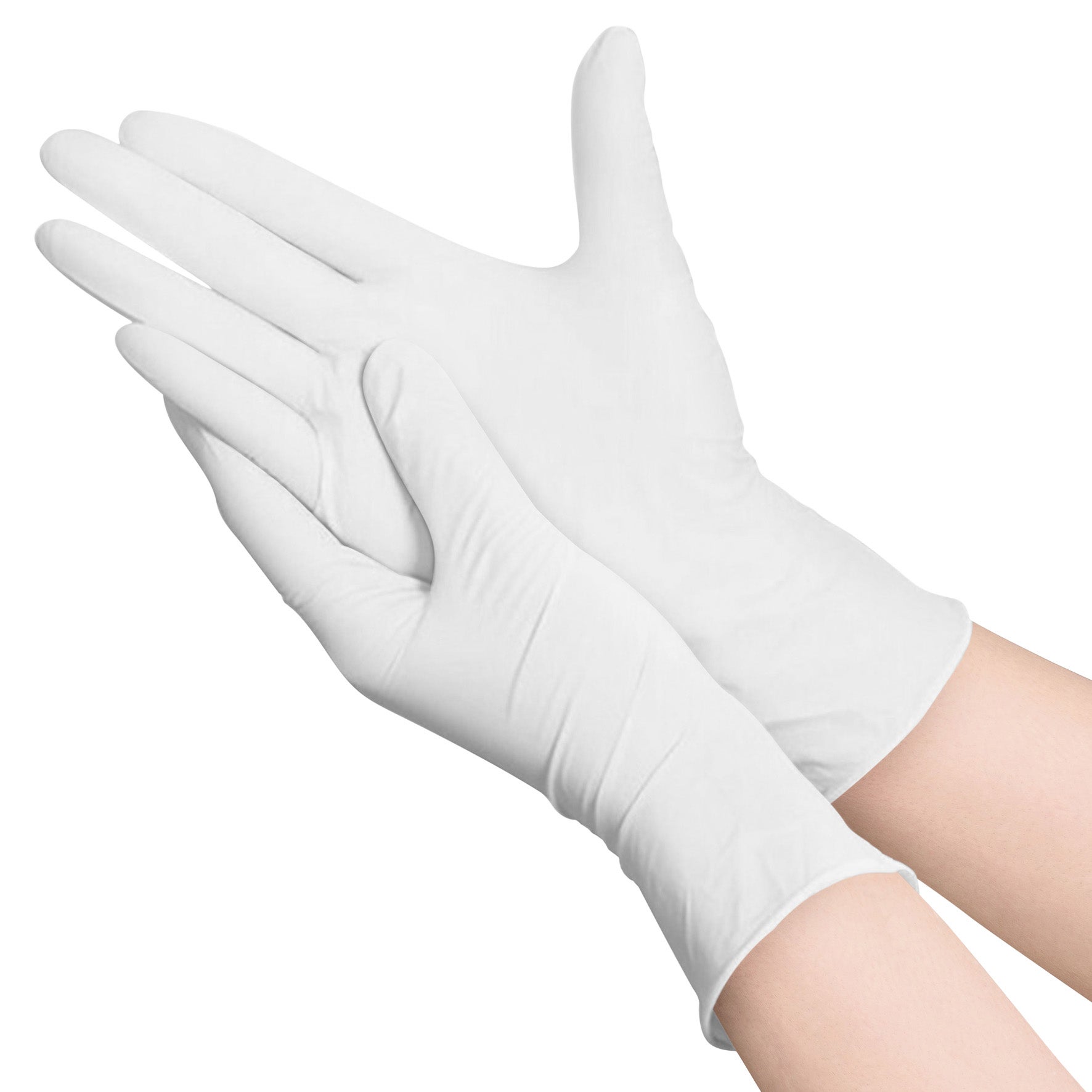 Nitrilhanske Amabilia Pro M 100-pack vit