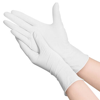 Nitrilhanske Amabilia Pro M 100-pack vit
