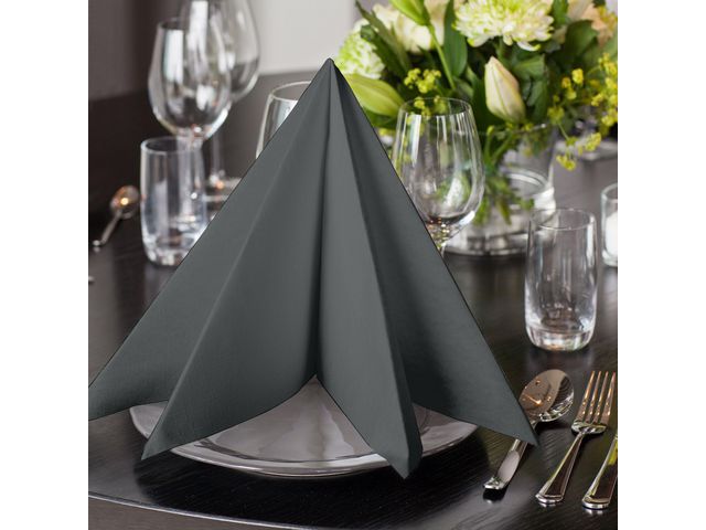 Servett TORK LinStyle antr 39x39cm 50/fp