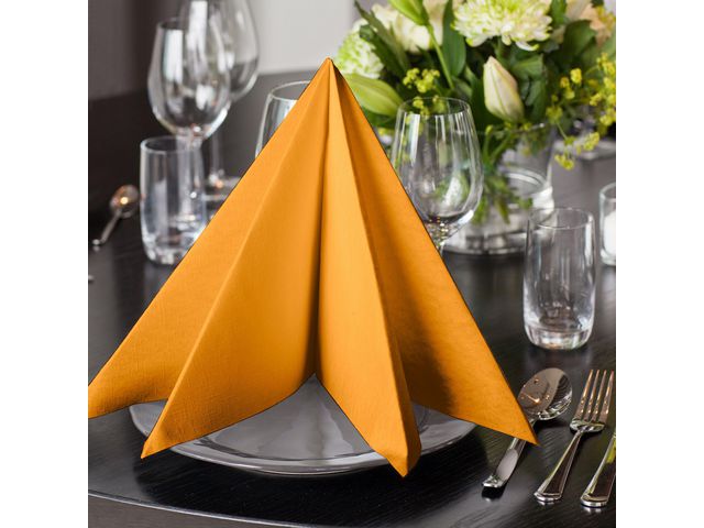 Servett TORK LinStyle orang39x39cm 50/fp