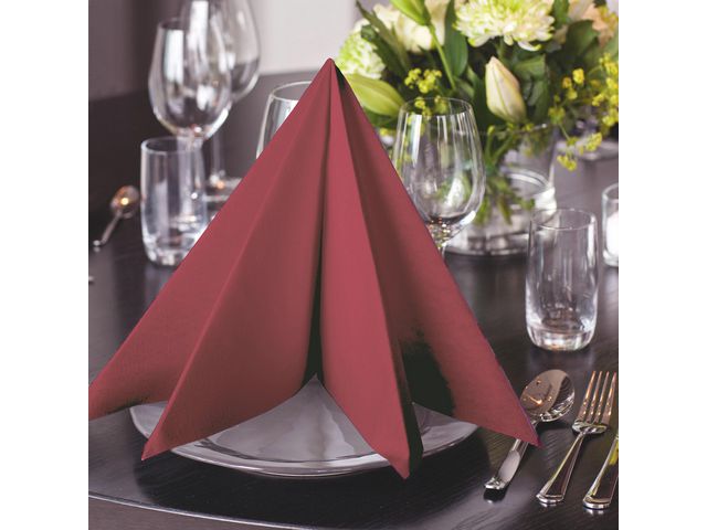 Servett TORK LinStyle vröd 39x39cm 50/fp