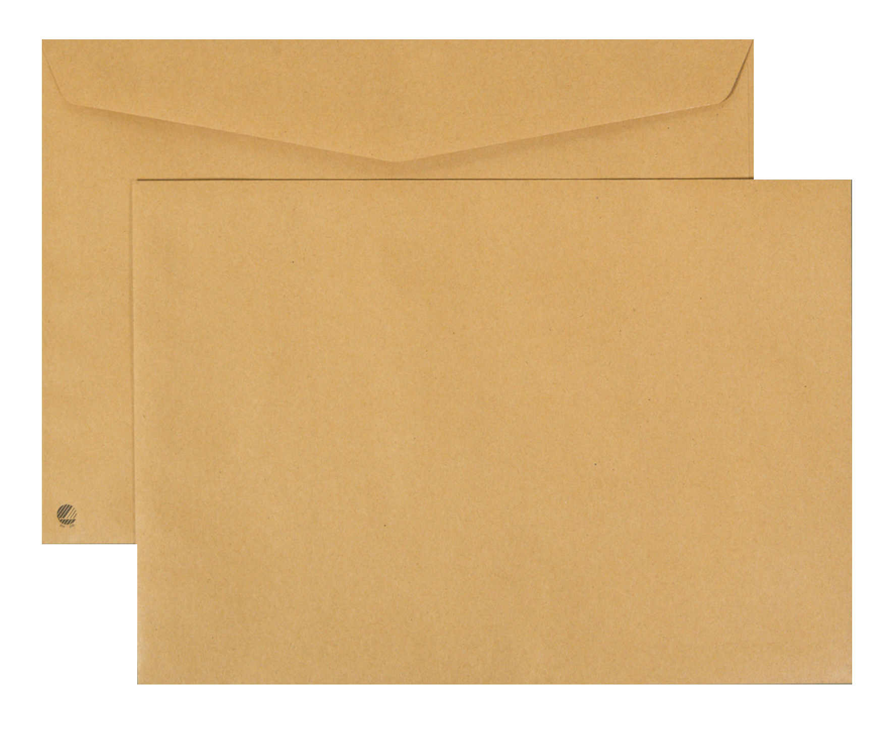 Kuvert C5 brun fukth&auml;ft 15/fp