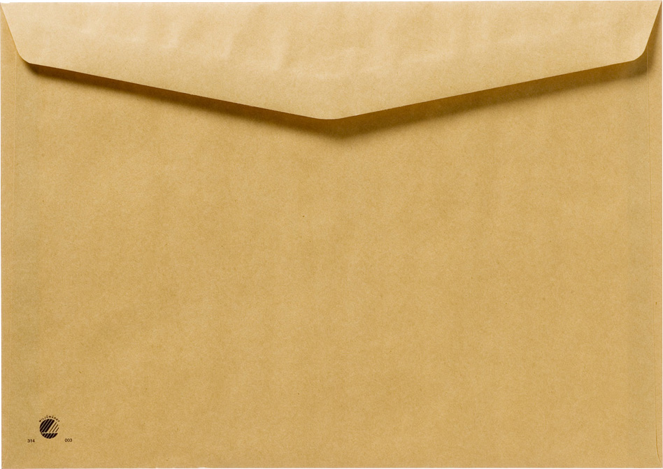 Kuvert C5 brun fukth&auml;ft 100/fp