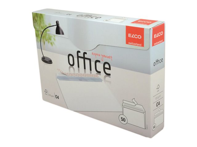 Kuvert box C4 vit 50 st/fp