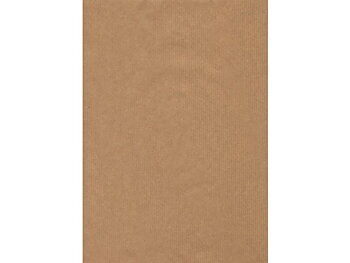 Presentpapper ribbat brun 57cmx10m