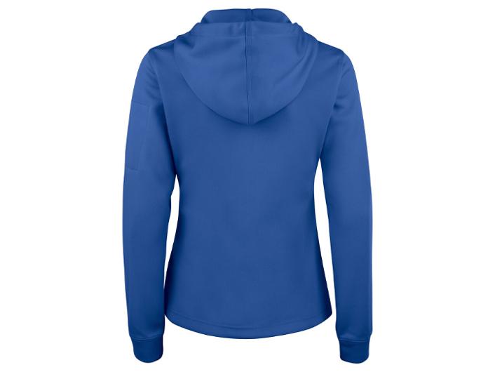 Hoodie zip funktion 021015 dam rblå