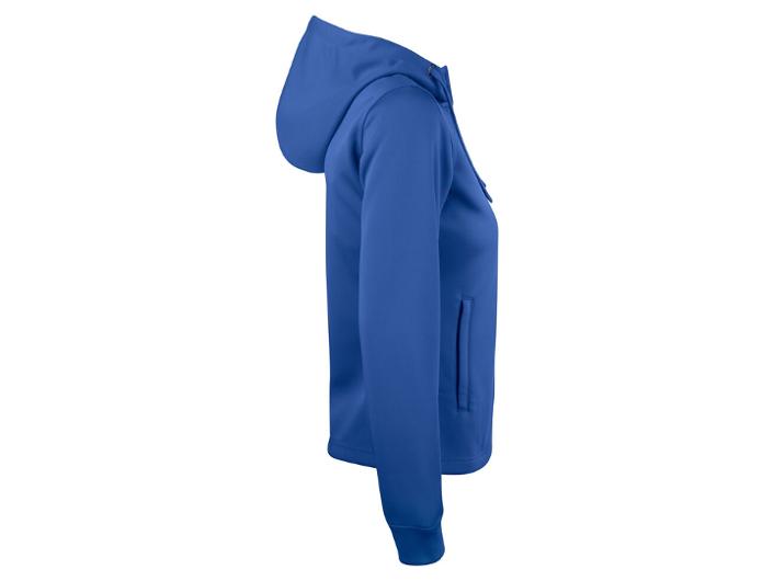 Hoodie zip funktion 021015 dam rblå