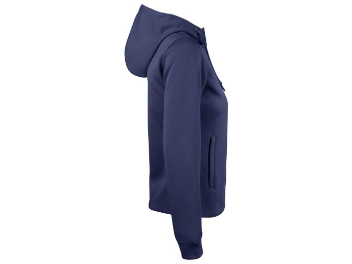 Hoodie zip funktion 021015 dam marin