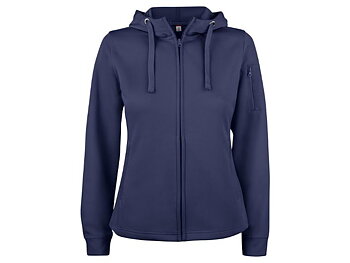 Hoodie zip funktion 021015 dam marin XS