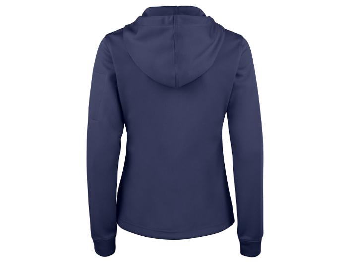 Hoodie zip funktion 021015 dam marin
