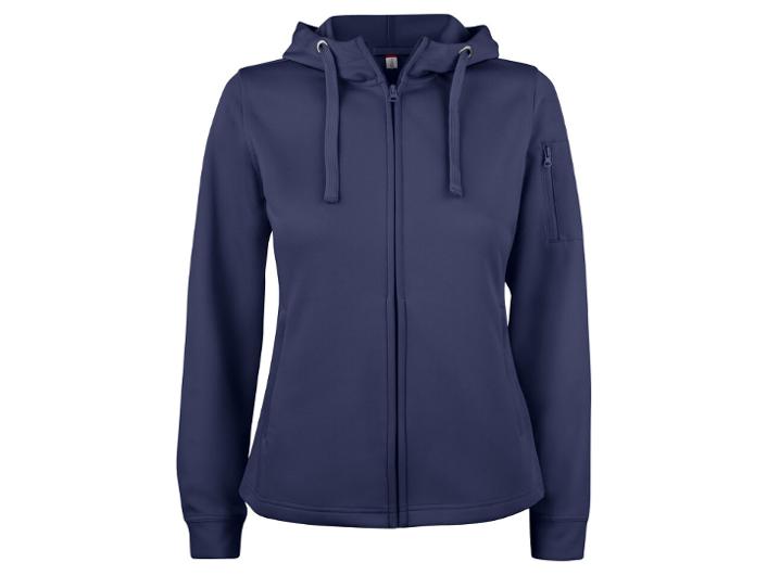 Hoodie zip funktion 021015 dam marin S