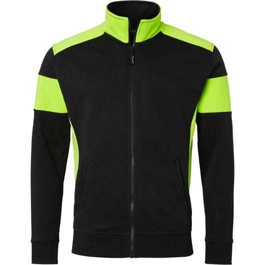 Sweatjacka TOP SWEDE 223 sv/fl gul - 12