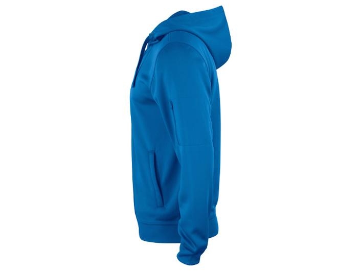 Hoodie zip funktion 021014 rblå