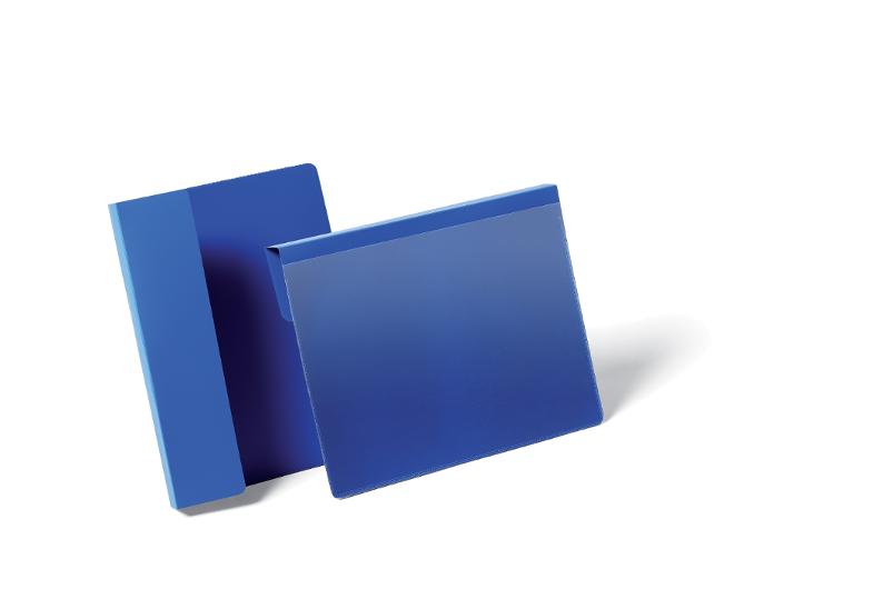 Pallficka vikbar kant blå 50 st/fp Durable - 8