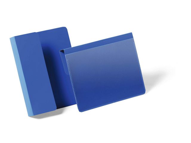 Pallficka vikbar kant blå 50 st/fp Durable - 3