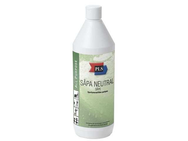 Såpa PLS Gulsåpa Neutral oparfymerad 1L