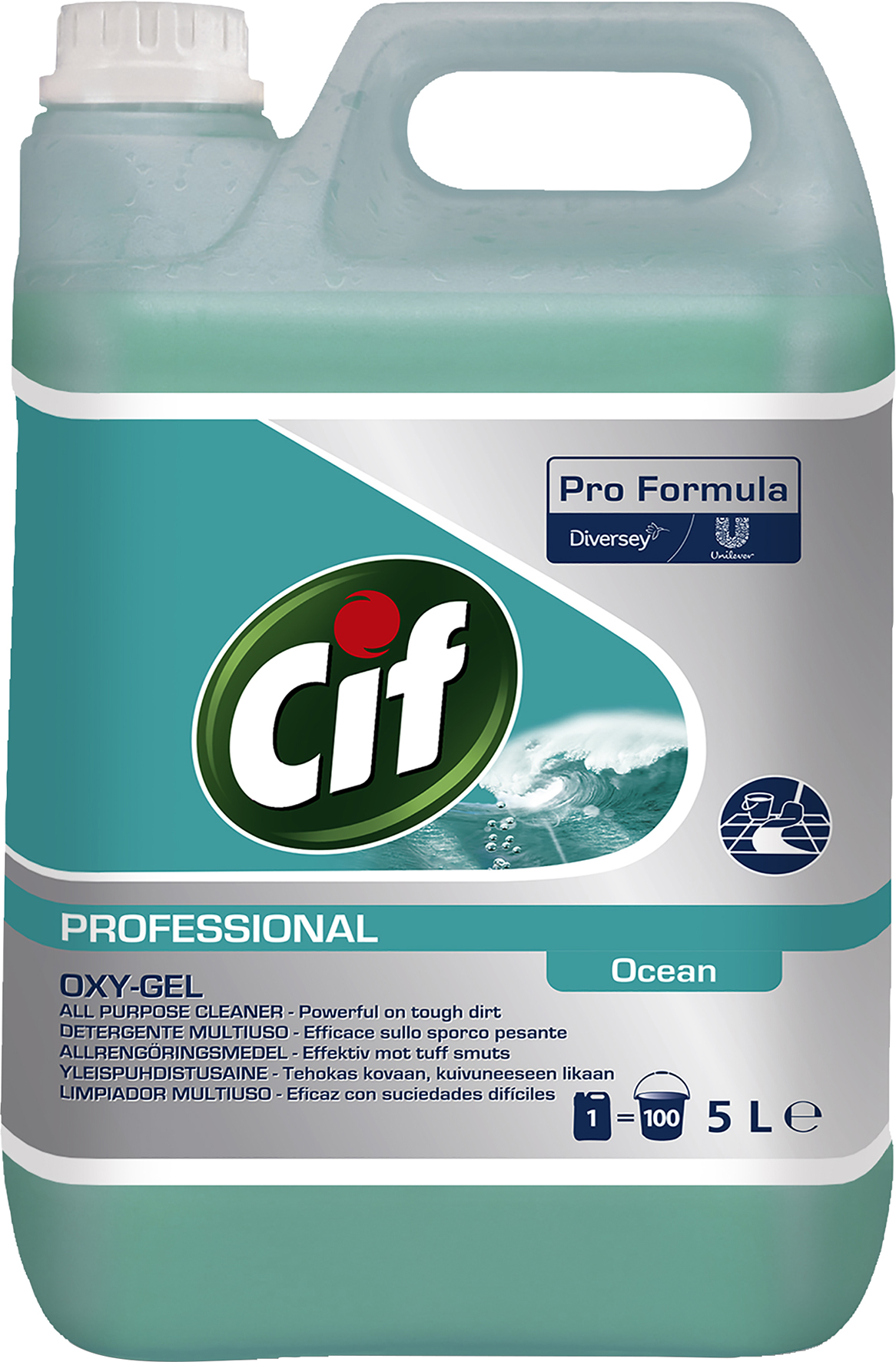 Allrengöringsmedel Cif Professional Oxy-Gel 5 liter