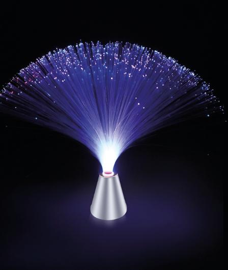 Optisk fiberlampa