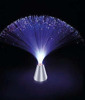 Optisk fiberlampa