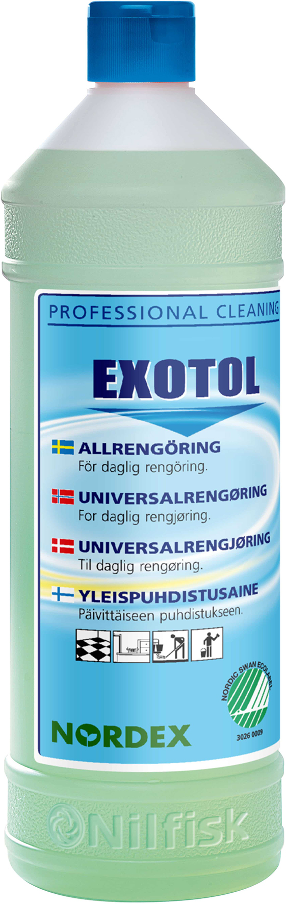 Allrengöringsmedel Exotol 1 liter