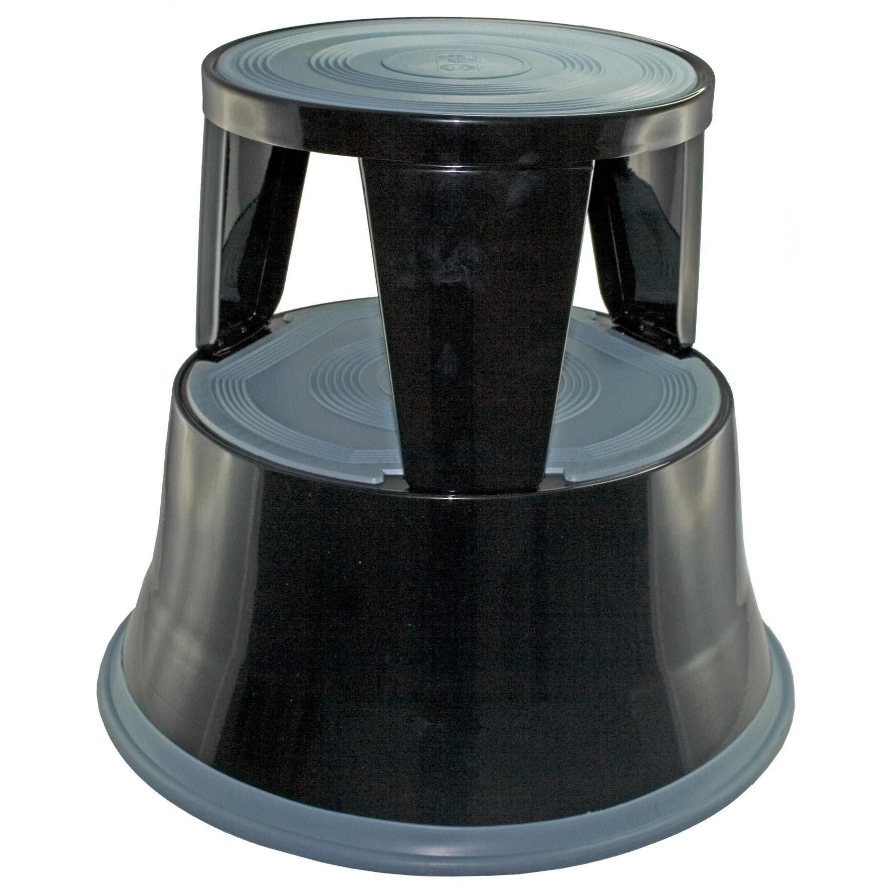 Stegpall 41 cm metall svart