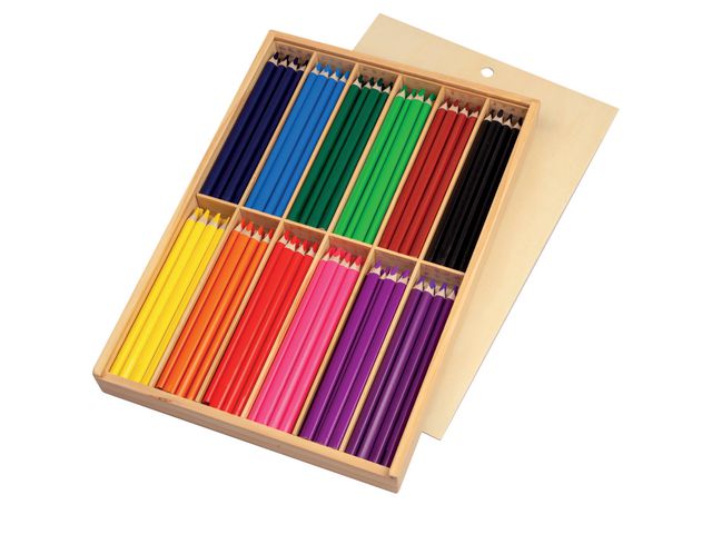 F&auml;rgpennor trekantiga 144/fp