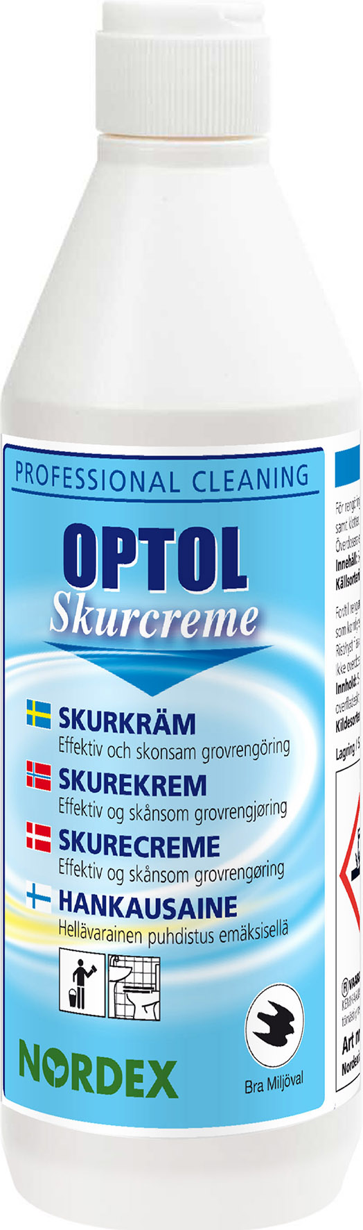 Skurkräm Optol oparfymerad 500 ml