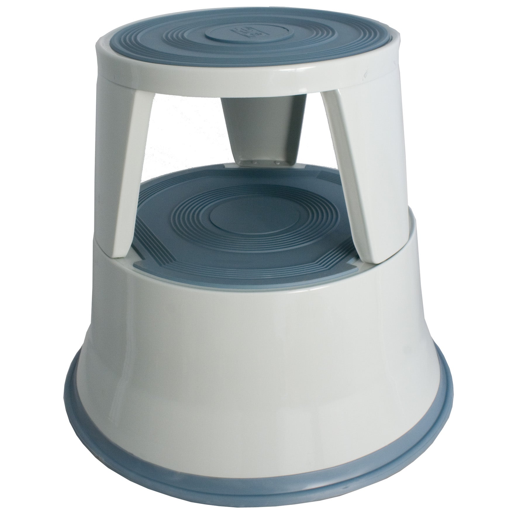Stegpall 41 cm metall grå