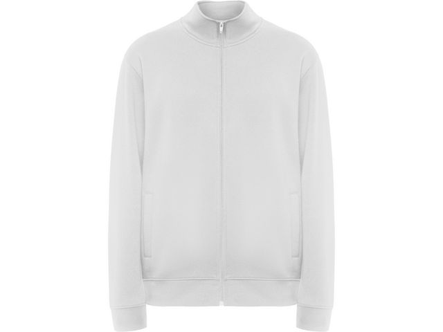 Sweater zip PF ulan unisex vit S