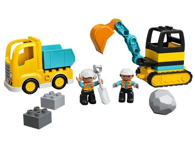 Lastbil o grävmaskin LEGO DUPLO 20delar