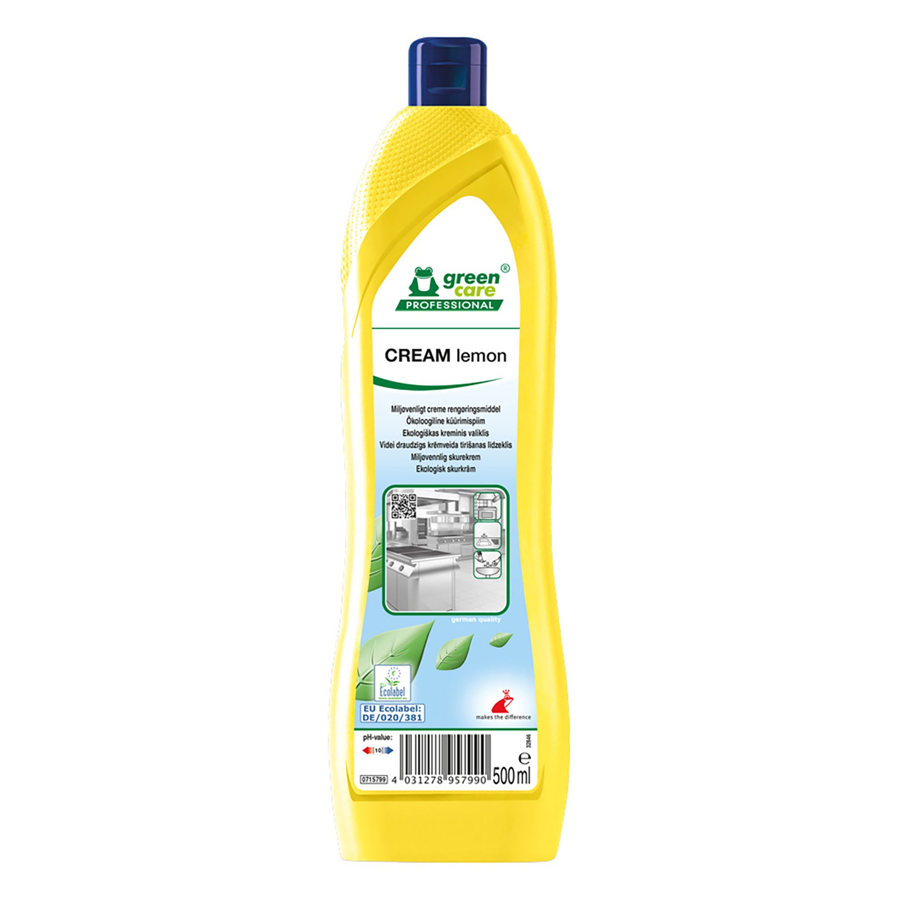 Skurkräm citron TANA 500 ml