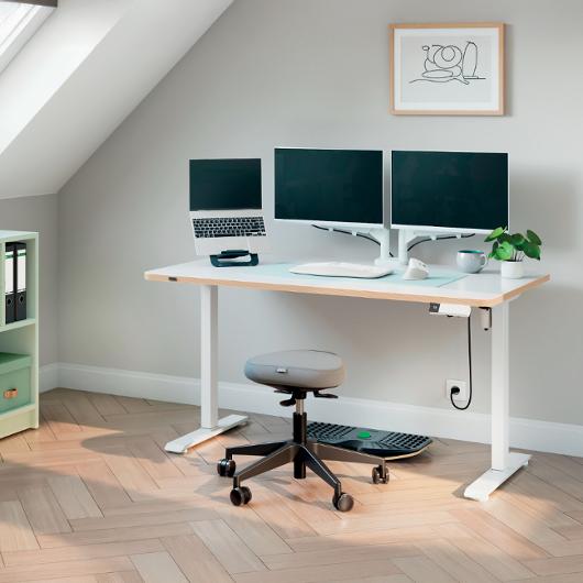 Bordsskiva LEITZ 140x80cm vit
