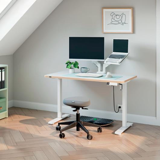 Bordsskiva LEITZ 120x70cm vit