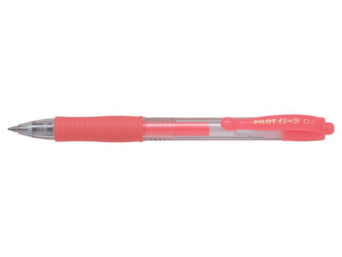 Gelpenna PILOT G-2 0,7 Neon Röd