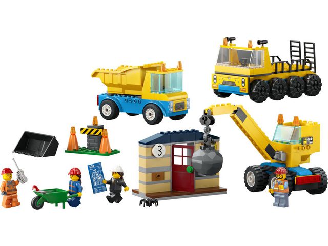 Fordon med rivningskula LEGO 235 delar