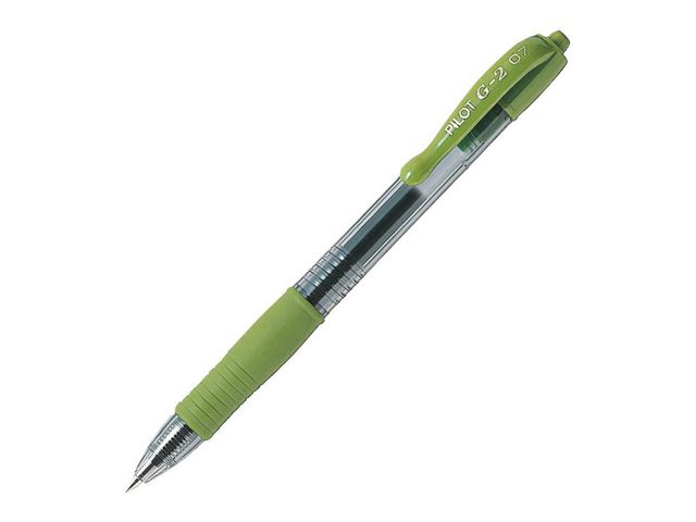 Gelpenna PILOT G2 Plus 0,7 Limegr&ouml;n